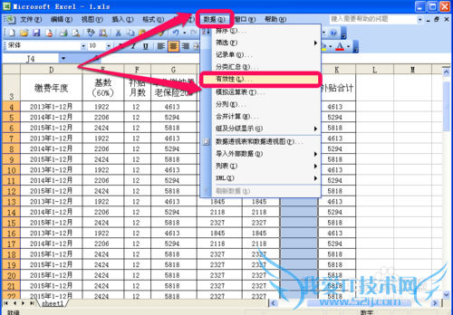 Excel使用技巧(四、自定义输入数据下拉列表)