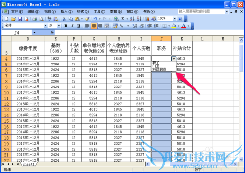 Excel使用技巧(四、自定义输入数据下拉列表)