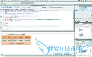 如何制作一个Spry构件服务排序数据