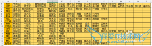 Excel-如何定义数据有效性序列的二级子菜单