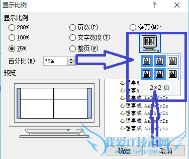 word标尺及多页面显示调节