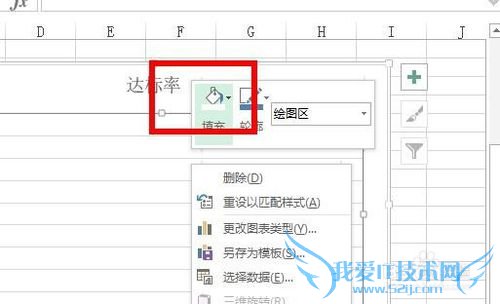 如何在Excel中制作面积图?