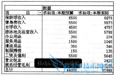 Excel2010 数据透视表中显示的字段内容重新组合
