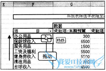 Excel2010 数据透视表中显示的字段内容重新组合