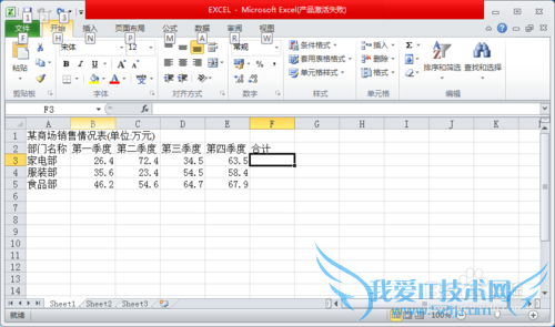 2010excel表格如何更改数字类型和添加表格底纹