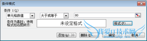 利用Excel让成绩以不同颜色显示