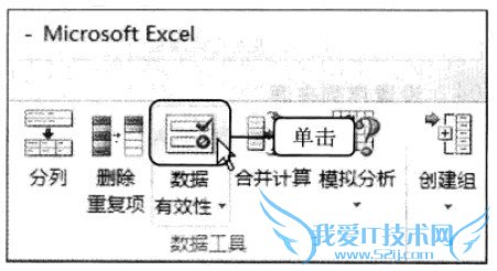 Excel2010 限定输入数据的类型范围的方法