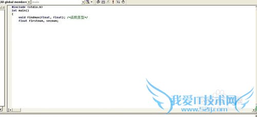 使用VC6.0英文版函数模板计算最大数