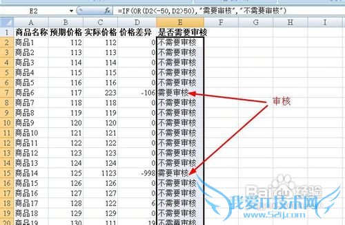 excel怎样检查变化过大的数据
