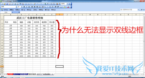 Excel中为什么无法编辑表格边框?
