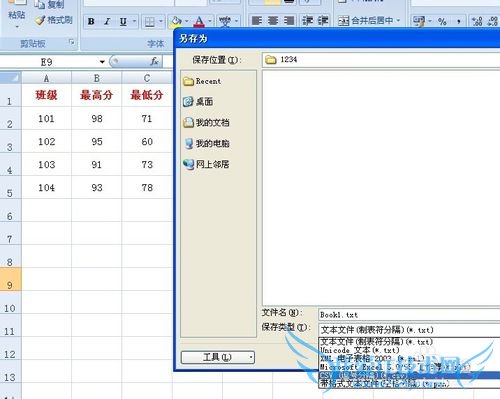 Excel文件如何转换成TXT文本文件