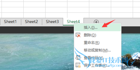 怎么样对EXCEL工作表进行插入与删除