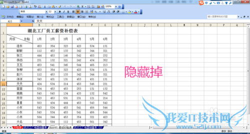 Excel中怎么复制移动及隐藏显示工作表