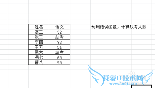 excel信息函数--错误判断