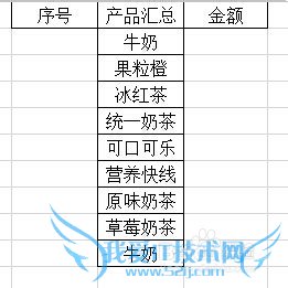 Excel 明细表取得唯一不重复记录