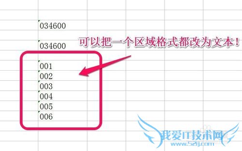 excel如何输入邮政编码等0开头的数字