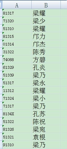 excel同一单元格内容拆分