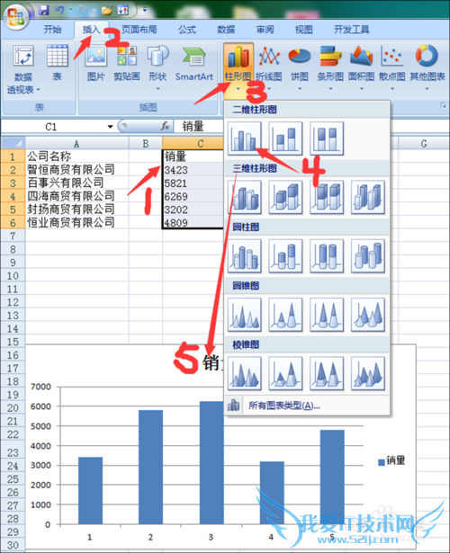 Excel图表标签巧设置