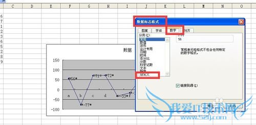 在excel图标中为数据标志应用条件格式