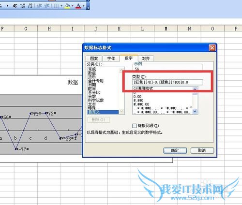 在excel图标中为数据标志应用条件格式