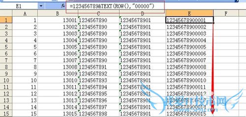 EXCEL中如何有规律生成有规律的字符和数字组合