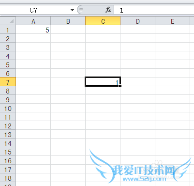 使用 Excel 2010 默认填充序列 填充数据