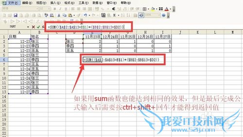 excel中根据条件统计个数不同方法实例详解