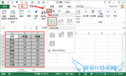 Excel图表趋势线、达标值线怎么添加