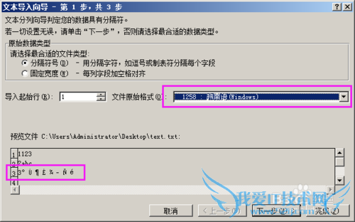 Txt导入Excel中文乱码的解决方法
