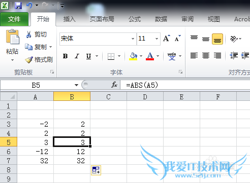 Excelʹý̳̣[1]ABS\ֵ