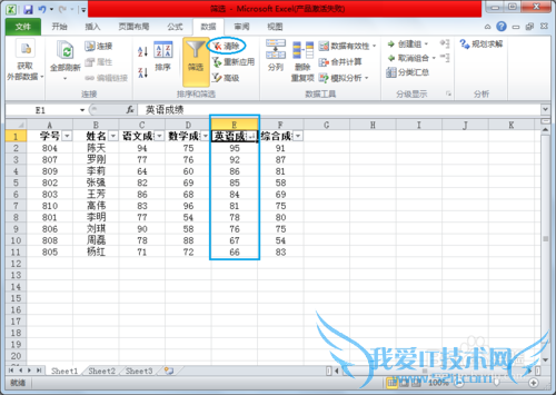 Excelͳѧã[1]ɸѡܵļ