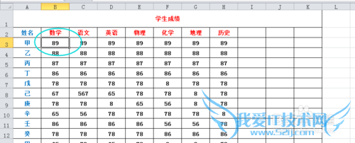 详解在excel表格中冻结行、列窗口