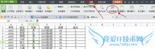 怎么用Excel冻结窗口和自动筛选?