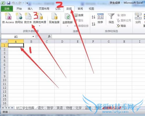 excel导入文本数据
