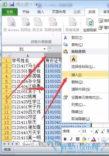 excel导入文本数据