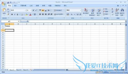 excel最前面的数字为0时,0显示不了怎么办?