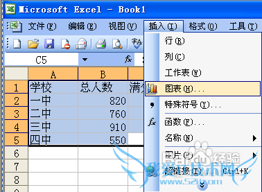 Excel绘制柱形图