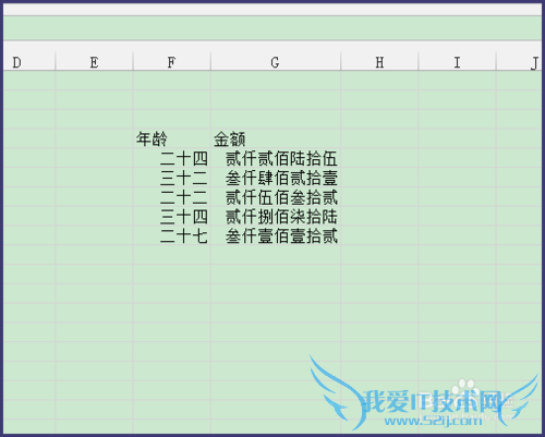 Excel中怎样将数字转为中文大写