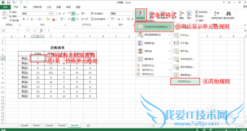 Excel2013ʽֵСֵʾɫ