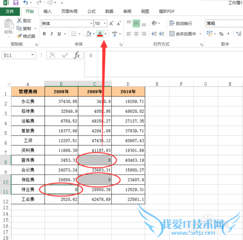 Excel 2013ʵֵԪ0ֵزʾ
