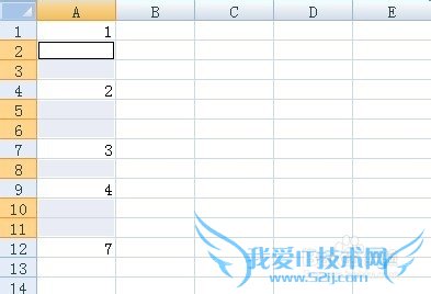 怎么删除excel中的空白行