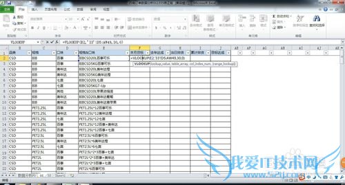 Excel中怎么使用vlookup函数