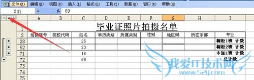 excel中使用分类汇总实例