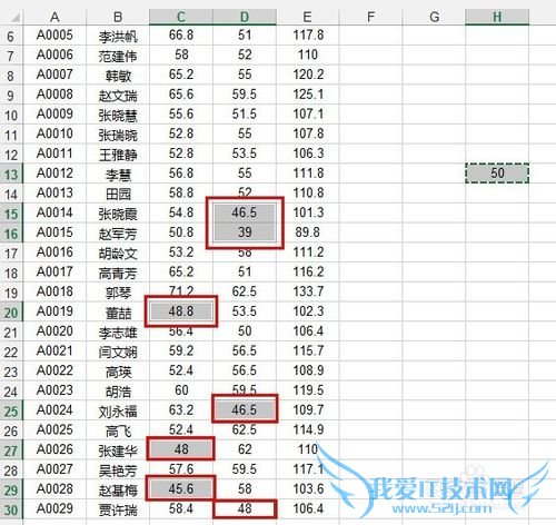 ѧExcel[49]С50޸Ϊ50