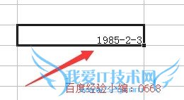 Excel表的日期如何显示成-而不是/