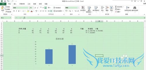 excel中如何制作统计图