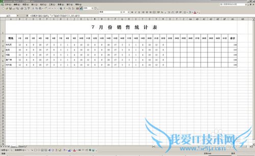 Excel条件求和函数SUMIF实现可变单元格区域求和