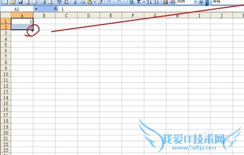 Excel表格自动填充功能演示(数字型)