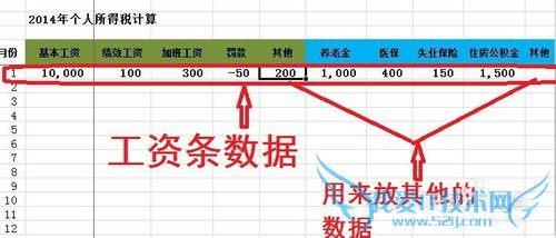 如何用excel计算个人所得税(2014简单模板)