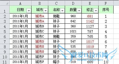 Excel三种将筛选结果中某列复制到另一列的方法